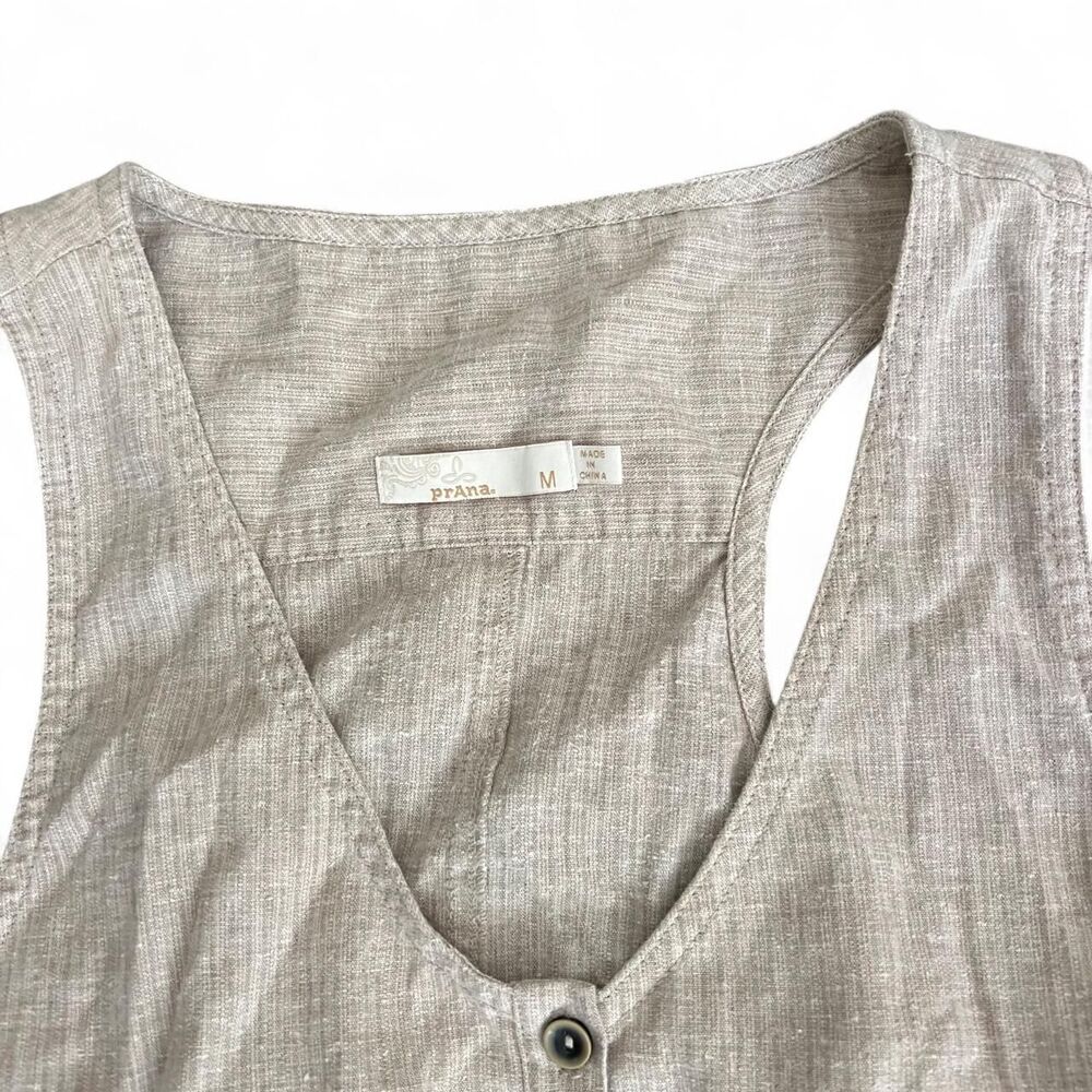 Prana Light Beige Tank Jumpsuit - Picture 4 of 4